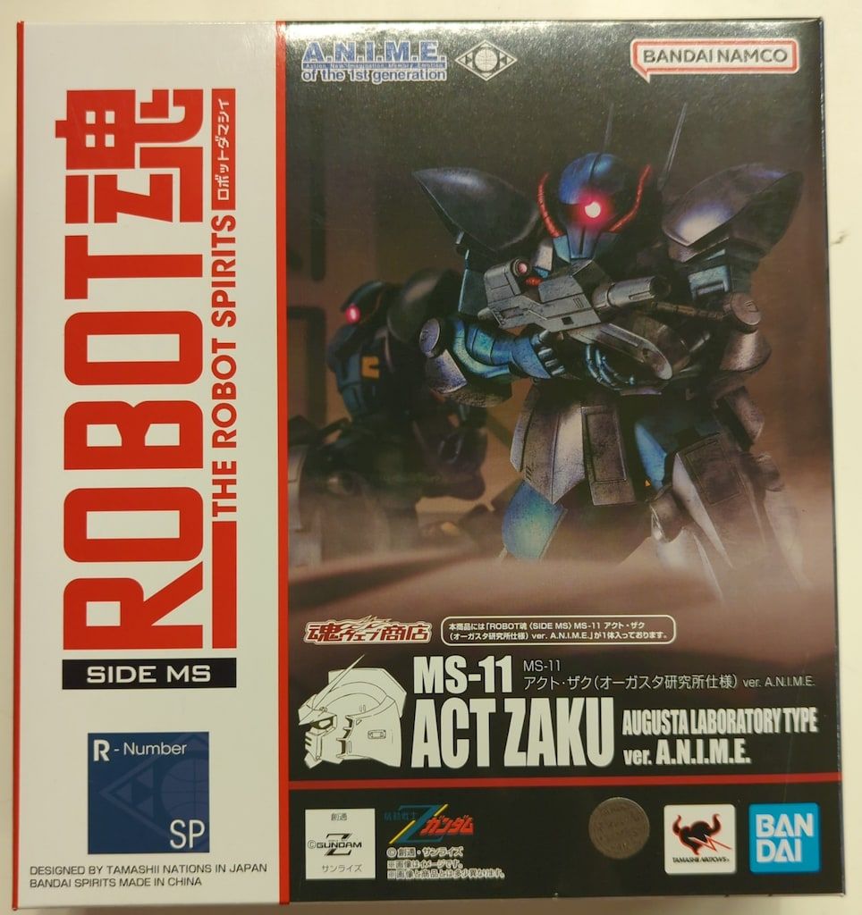 BANDAI 購入 SPIRITS ROBOT魂SIDE MS 機動戦士Zガンダム MS-11 アクト