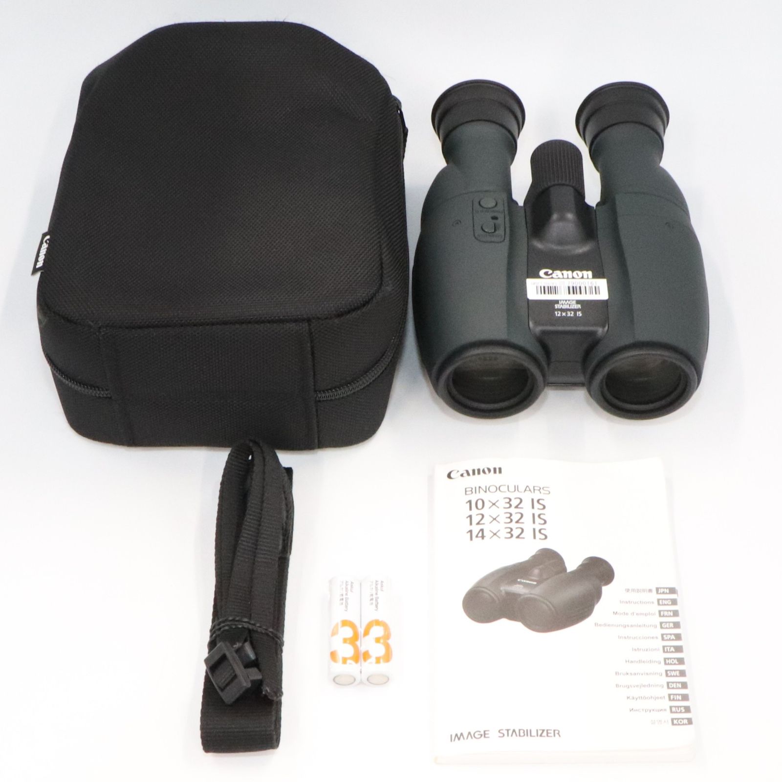 Canon 防振双眼鏡 12×32 IS BINOCULARS 倍率12倍 良い