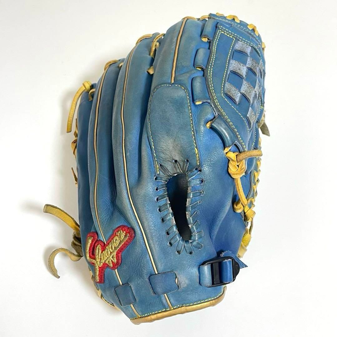 Slugger 久保田スラッガー オーダーグローブ 外野手 成人 ブルー Slugger 久保田スラッガー オーダー グローブ 外野手 成人 ブルー