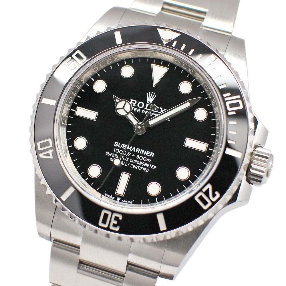 68今すぐ へようこそ! 即 ロレックス サブマリーナ ノンデイト 124060 ランダム ブラック 自動巻き71｜ ｜ ♥--WTO輸入2