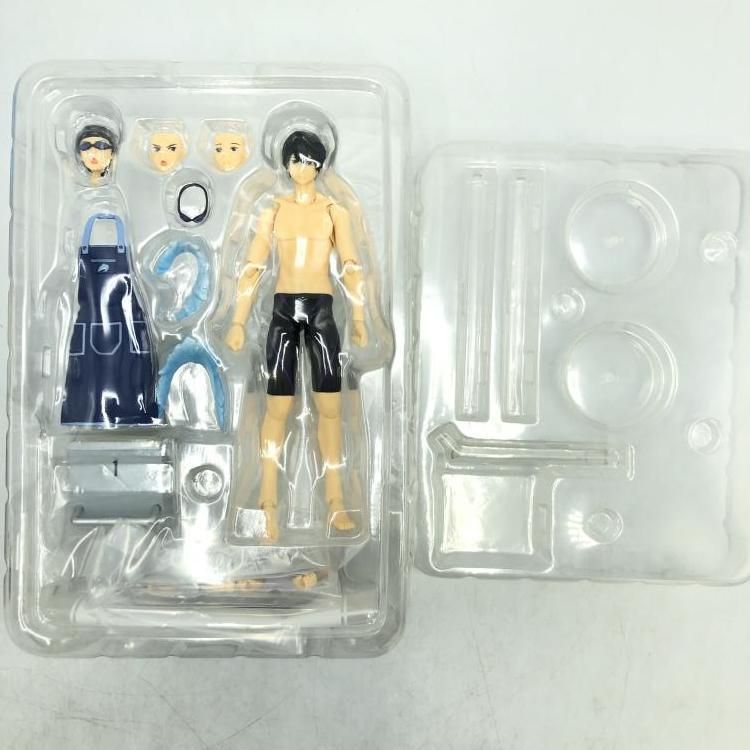 中古】figma SP-052 七瀬遙(Free!)購入特典付き｢焼き鯖」[69
