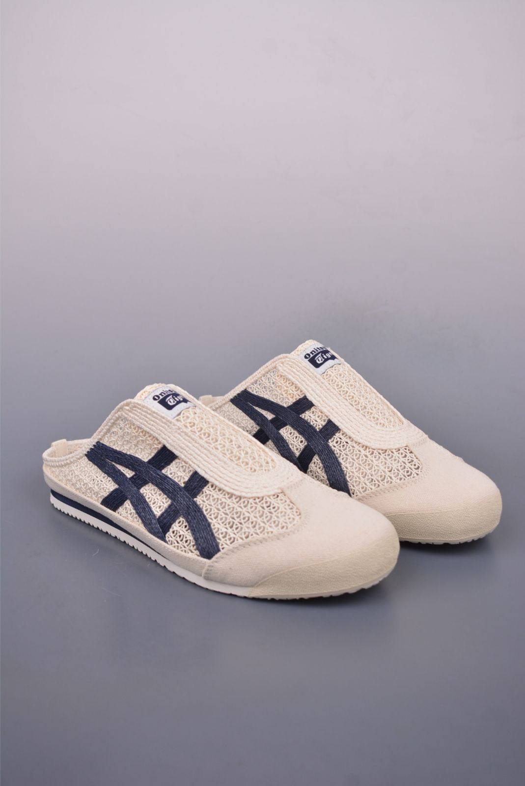 ♥Onitsuka Tiger オニツカタイガー ミュール MEXICO 66 SABOT ブルーベージュ