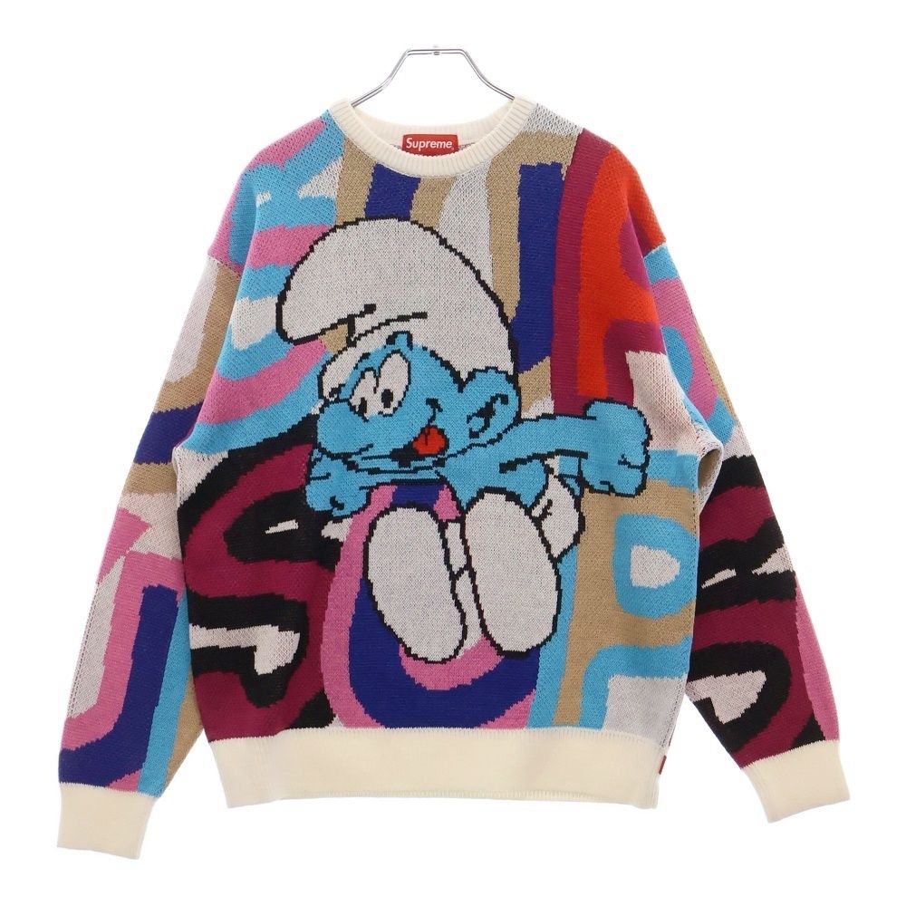 SUPREME (シュプリーム) 20AW×Smurfs Knit Sweater スマーフ