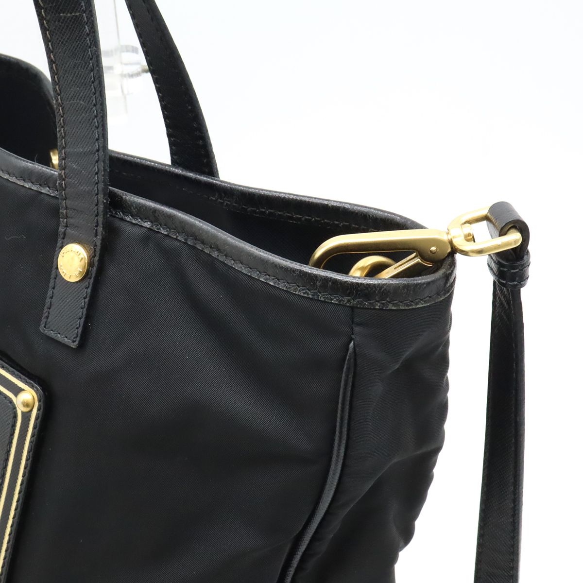 PRADA プラダ ロゴ トートバッグ 2WAY ショルダーバッグ