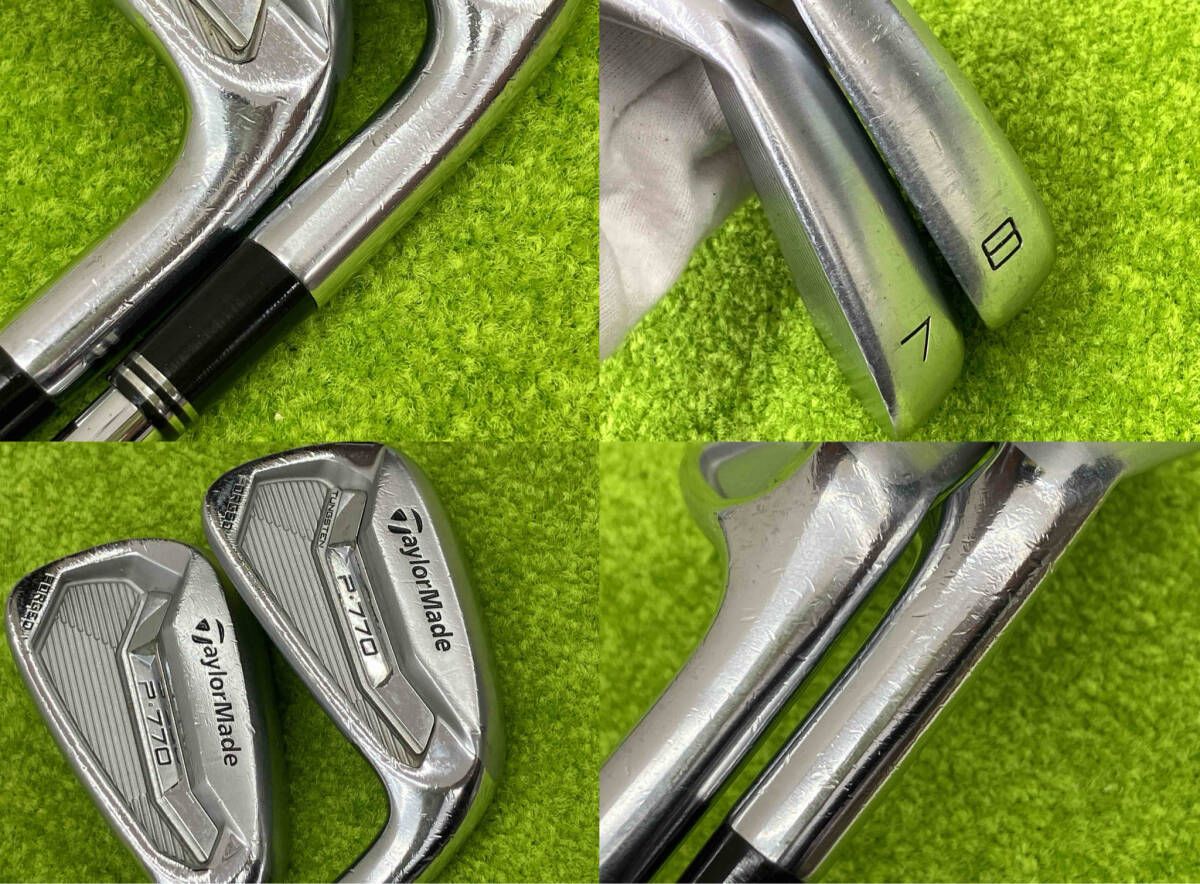 テーラーメイドＰ７７０　2024 6本 楽天市場】テーラーメイド 2024 P770 アイアン 6-PW 5本セット US仕様
