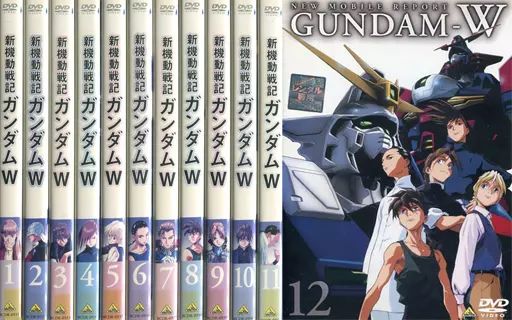 新機動戦記ガンダムW : 全12巻 DVD - 全12巻セット [レンタル落ち DVD