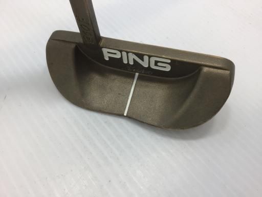新品未使用！PING アイソフォース（IsoForce）ブロンズレーベル セドナF 34インチ 昔の名器をお安く出品！ 中古 ピン ISOFORCE Pal 2F(ブロンズレーベル) パター PT スチール