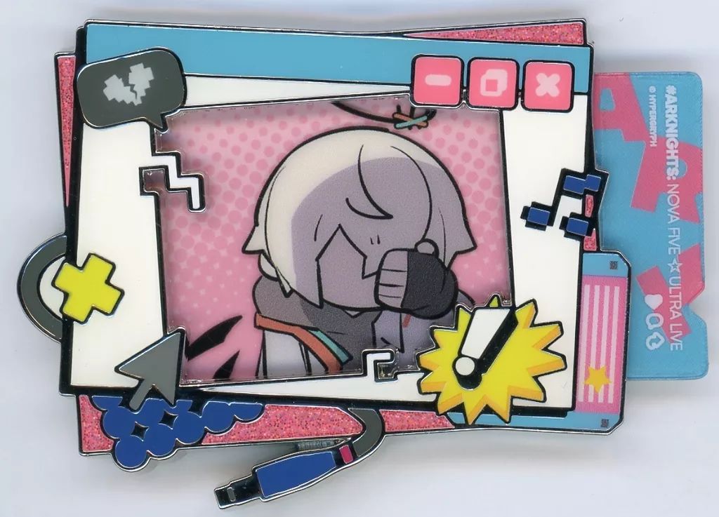 アークナイツ マグネット Q アークナイツ ヴィレッジ アクリルバッジ