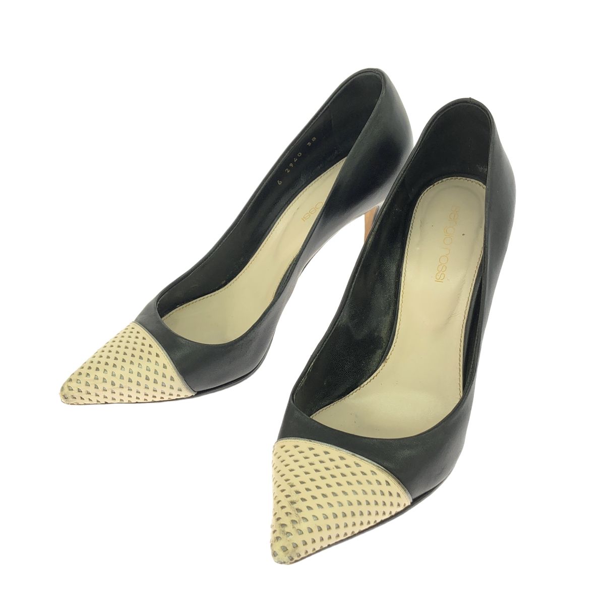 sergio rossi セルジオ ロッシ ポインテッドトゥパンプス