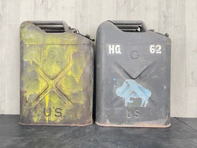 USA ビンテージ ジェリ缶 ジェリカン2個 ICC-5L CONCO 20-5-51