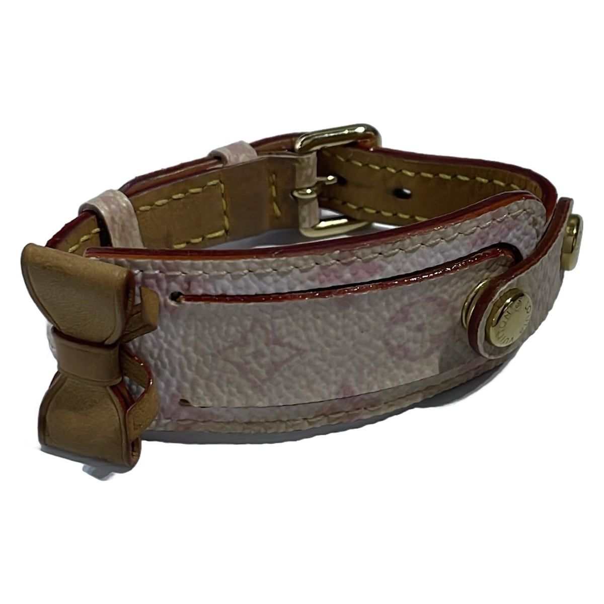 LOUIS VUITTON ルイヴィトン ブレスレット モノグラムチェリーブラッサム ブラスレポルトアドレス M92576 ローズ