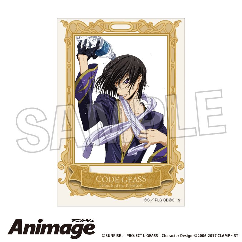 新品/公式】コードギアス 反逆のルルーシュ Animageスタパネ D 公式