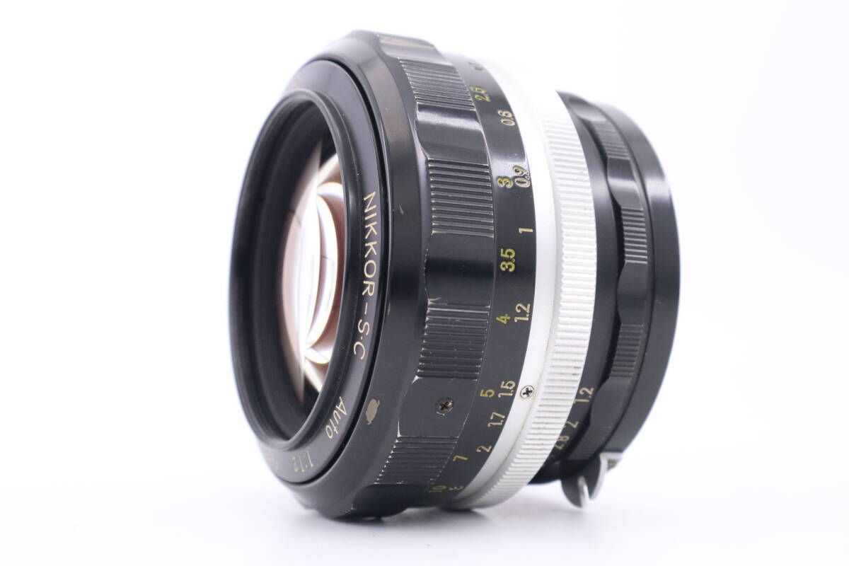 Nikon NIKKOR-S.C Auto 55mm F/1.2 非Ai ニコン MFレンズ (f03933