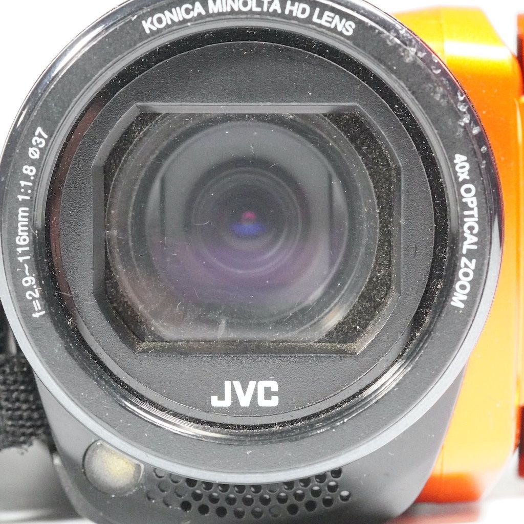 JVC EverioR GZ-RX600-D オレンジ 箱付き JVC Victor Everio GZ