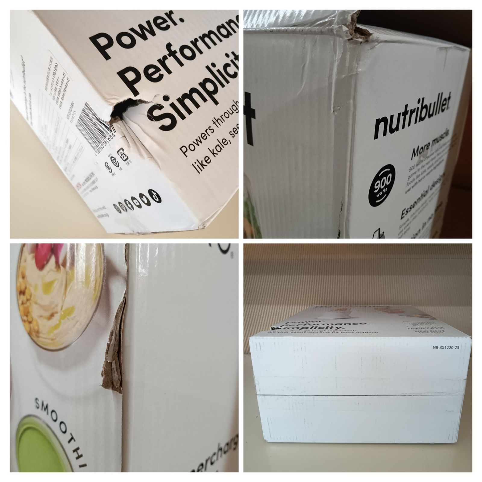 nutribullet PRO 900 ニュートリブレット プロ マットホワイト NB9