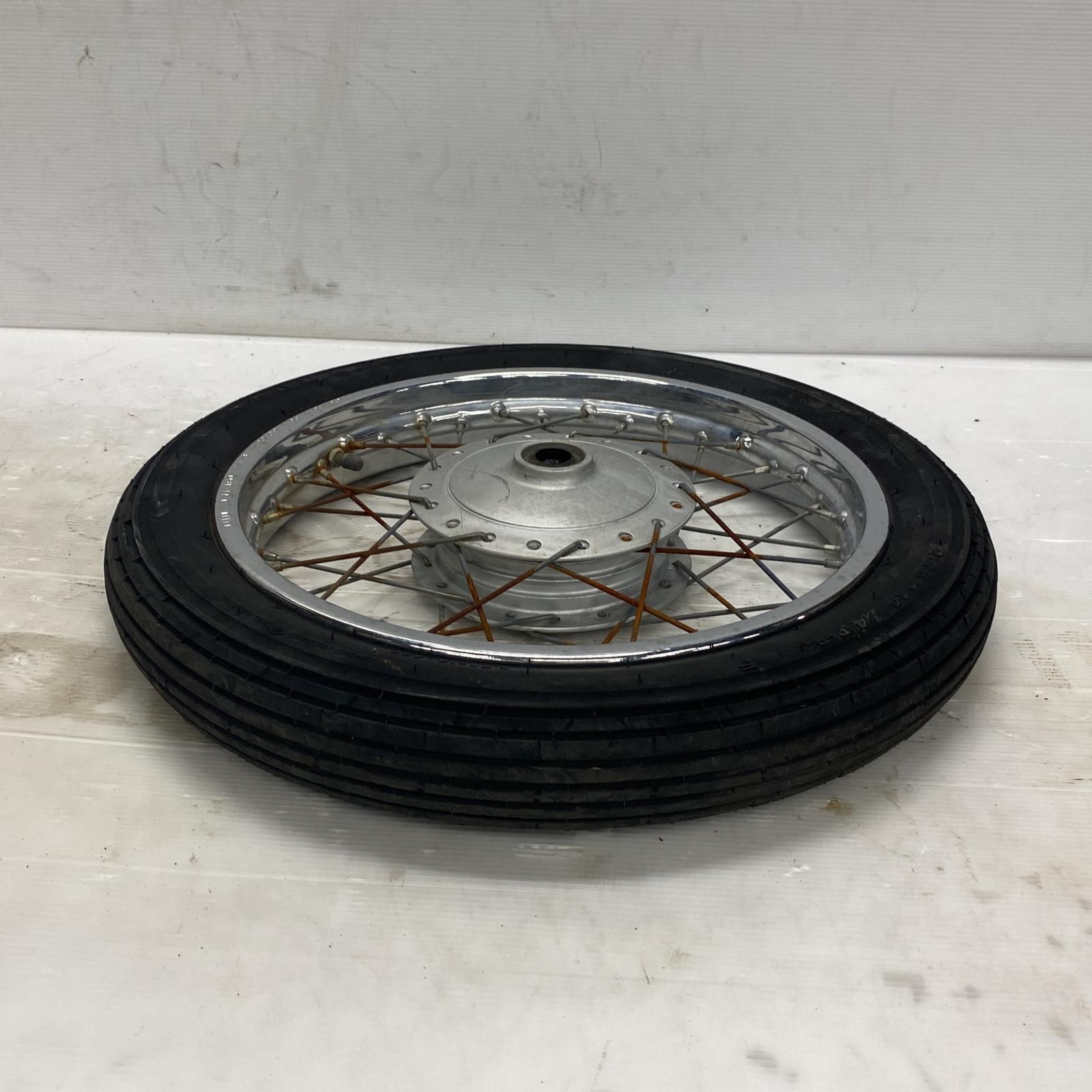 カブ110 プロ JA07 フロントホイール　ブレーキパネル付き　美品 CT110ハンターカブ フロントディスクブレーキ ホイールキットⅡ