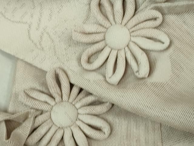 平和屋本店□極上 道中着 スリーシーズン 春夏秋 塵除け ロング丈 花