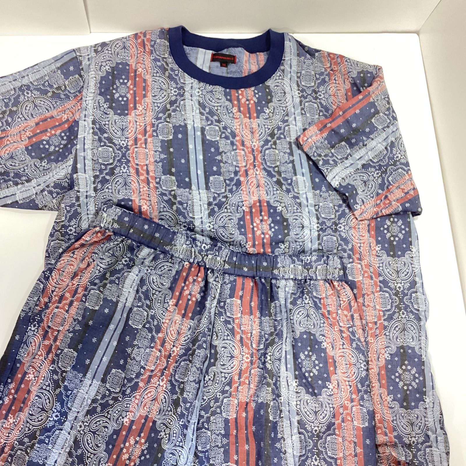 クロットアパレル CLOTAPPAREL 半袖 ハーフパンツ セットアップ M E-S