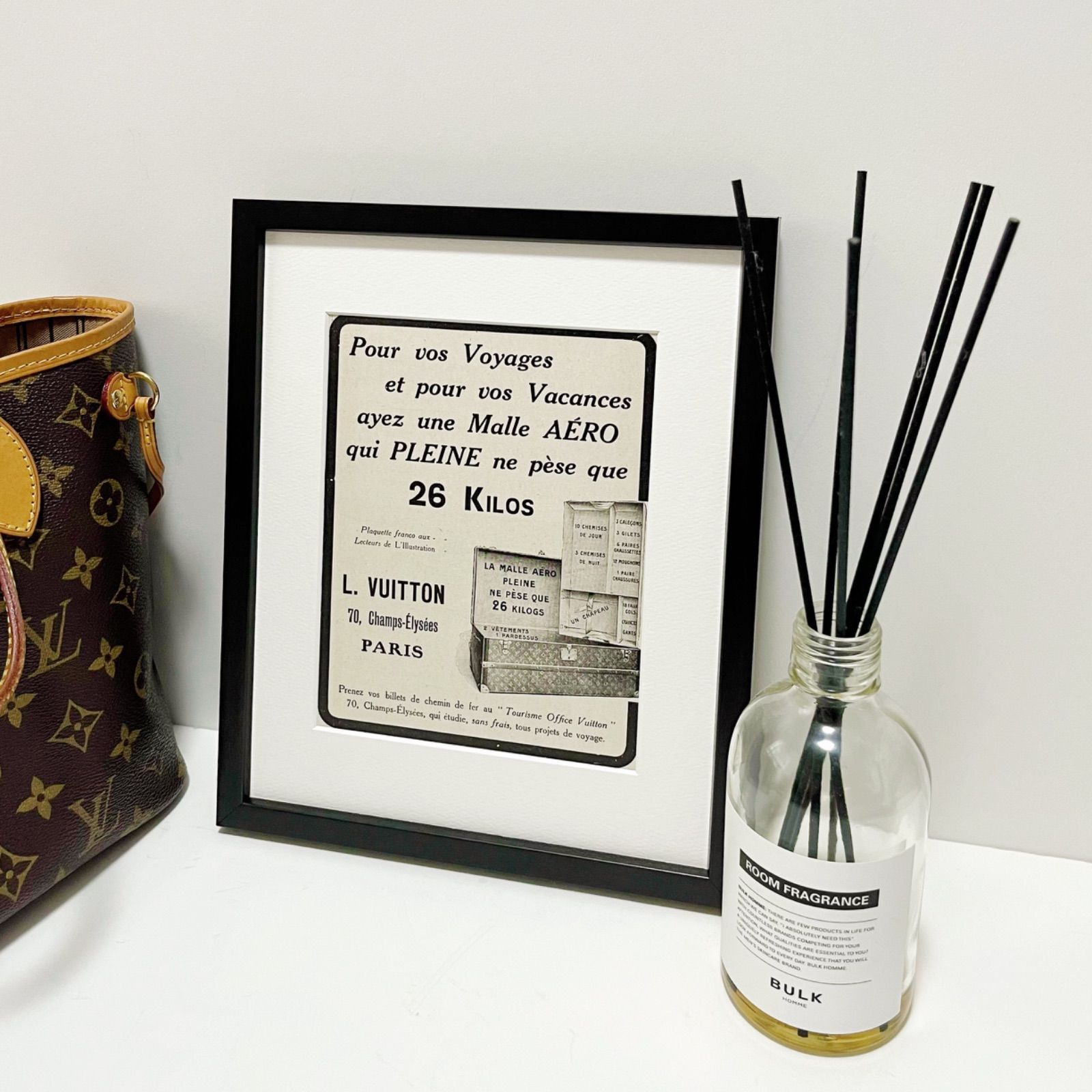 1914 広告＞Louis Vuitton ルイヴィトン ポスター ヴィンテージ