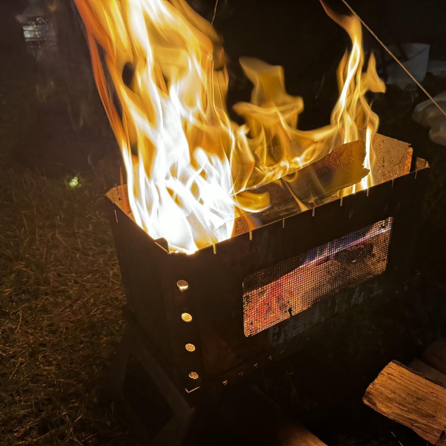 焚き火台 二次燃焼