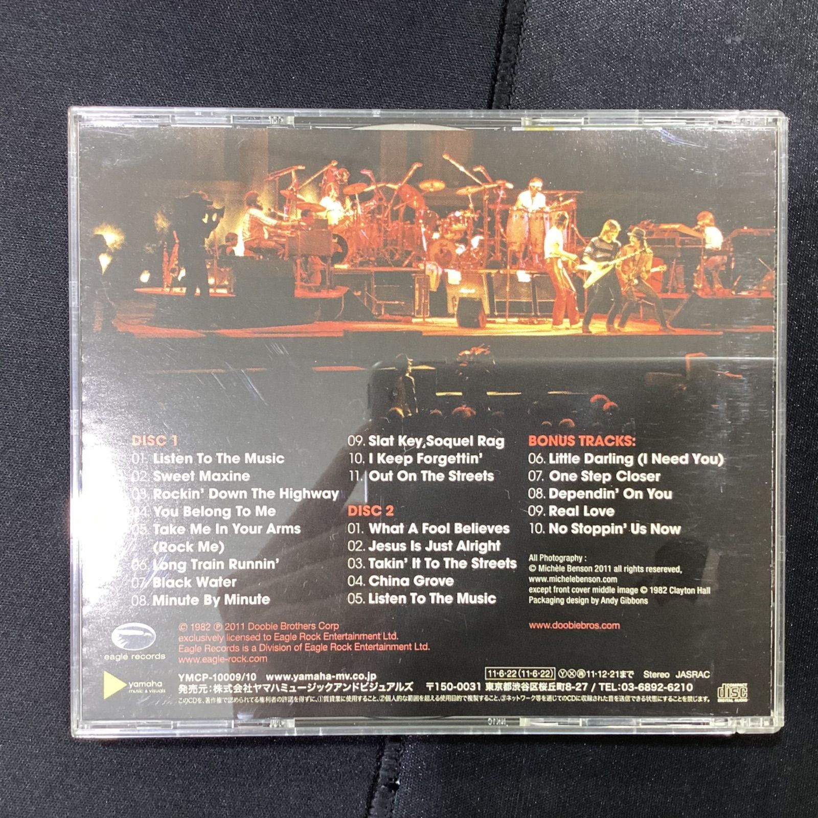 ザ・ドゥービー・ブラザーズ/フェアウェル・ライヴDVDアット・ザ・グリークシアタ Amazon.co.jp: フェアウェル・ツアー・ライヴ: ミュージック