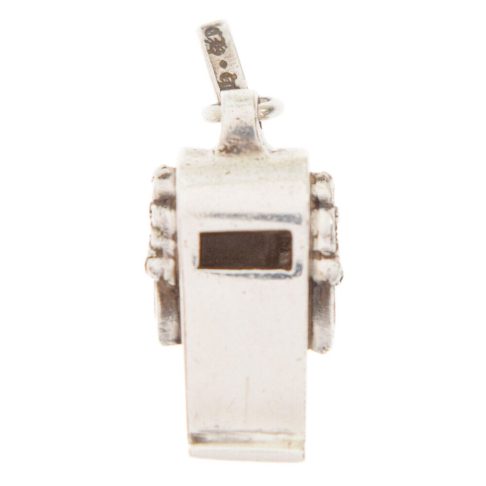 CHROME HEARTS WHISTLEスモールペンダントトップホイッスル クロムハーツ シルバー ホイッスル ネックレス at SHENGLI ROAD MARKET