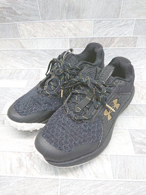 UNDER ARMOUR アンダーアーマー 野球 UAヤード ターフ 3023000-004 トレーニングシューズ サイズ25.5 ブラック メンズ P 