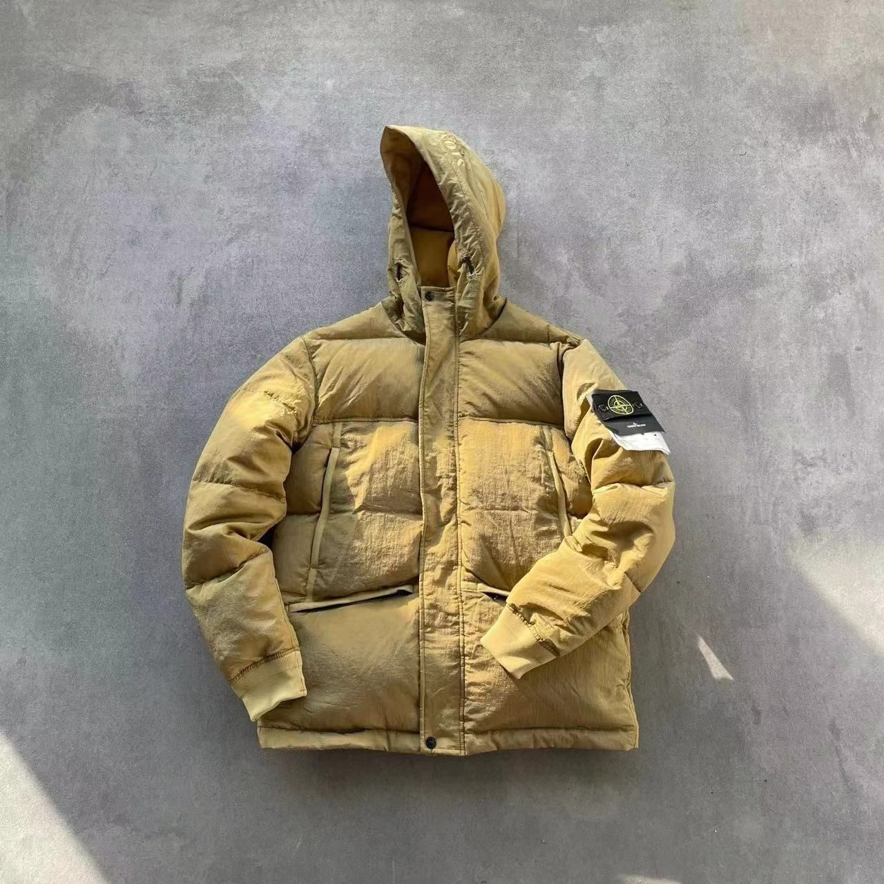 2023 FW STONE LSLAND ストーンアイランド NYLON METAL DOWN JACKET TOPSTONEY メタル ...