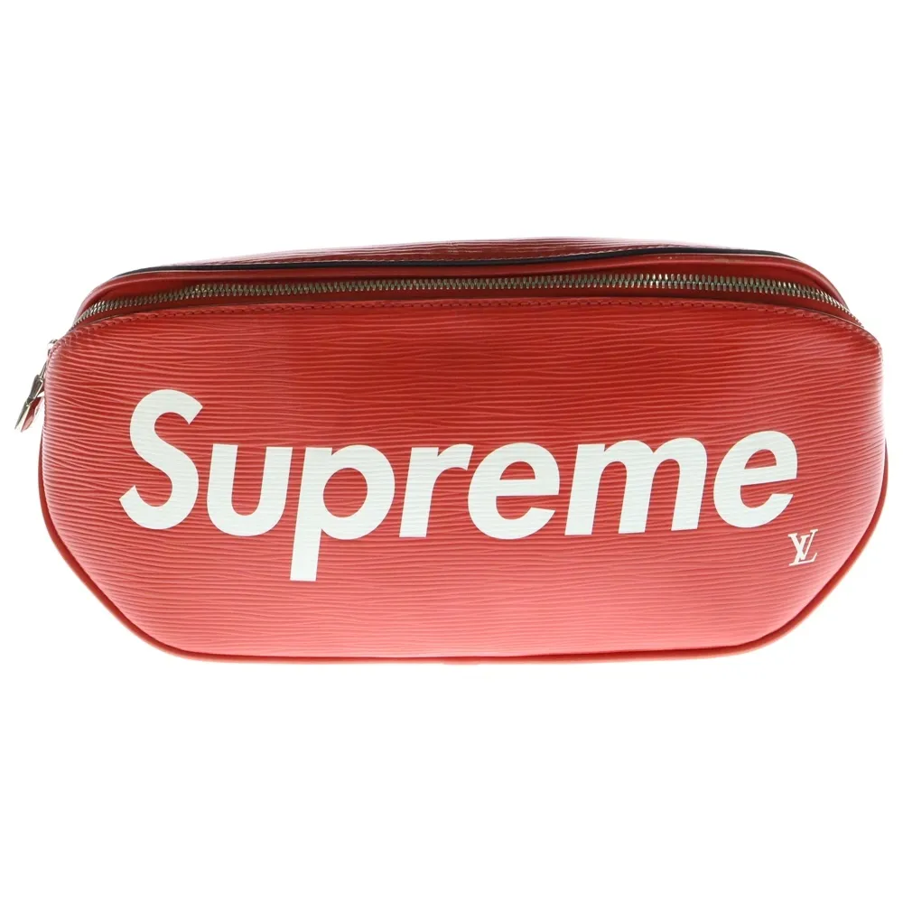 ヴィトン×シュプリーム　vitton×supreme コラボベルト　並行輸入品 LOUIS VUITTON ルイ・ヴィトン ベルト サンチュール・LV