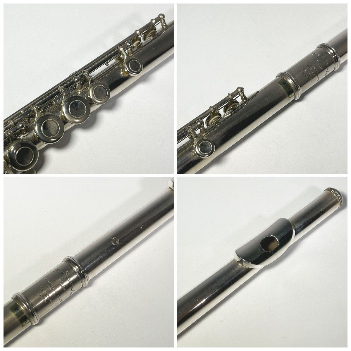 Muramatsu Flute M-120 フルート本体 The MURAMATSU FLUTE M-120 ムラマツ 頭部管銀製 フルート MURAMATSU