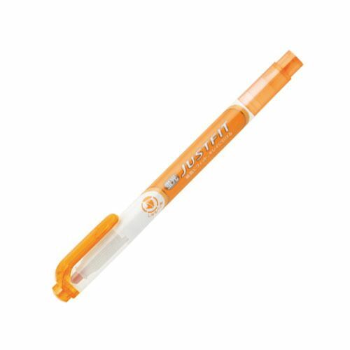 (まとめ）【ゼブラ】蛍光ペン ジャストフィット オレンジ WKT17-OR 【×100セット】 11,938円