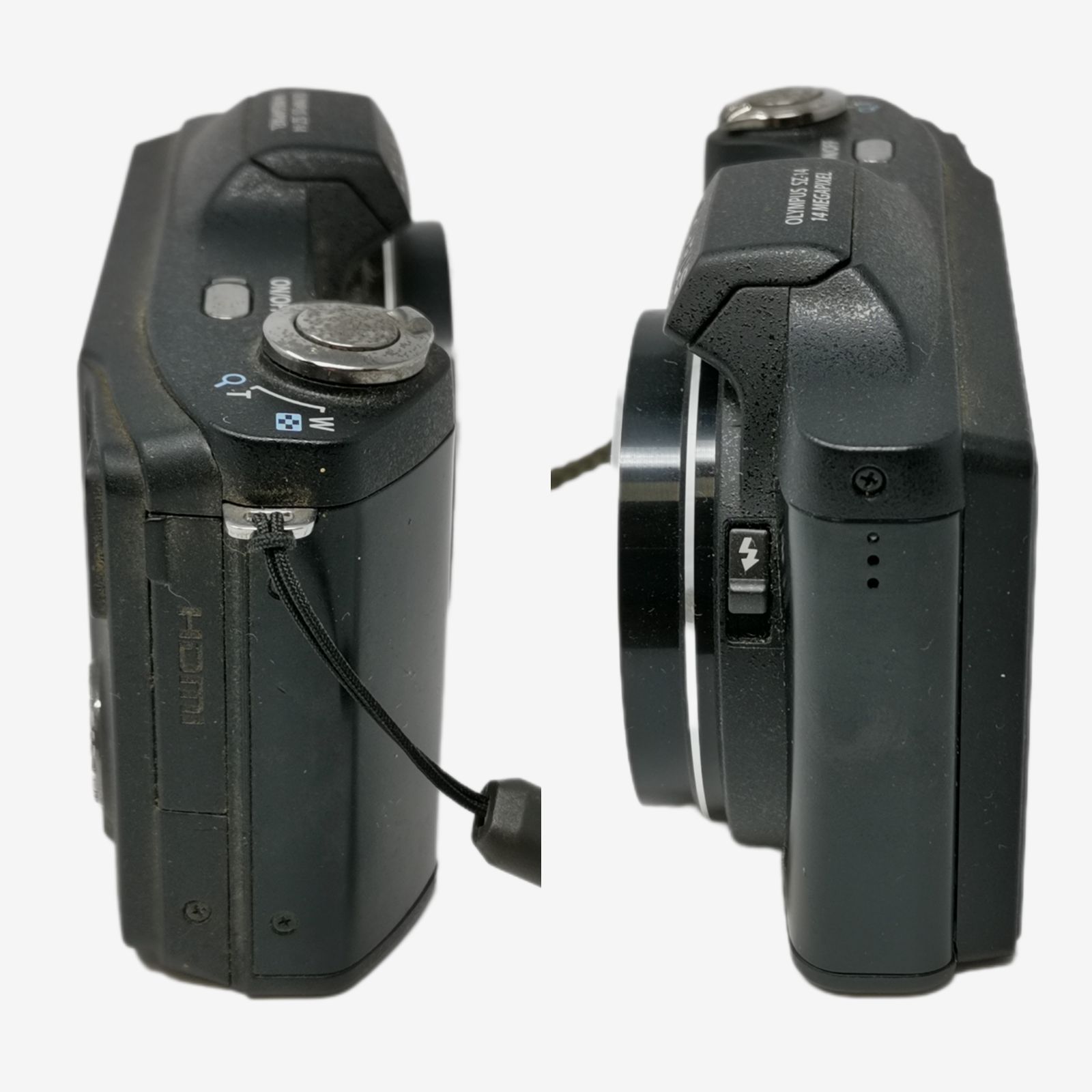 オリンパス SZ-14 充電器ないため動作未確認 デジタルカメラ ブラック