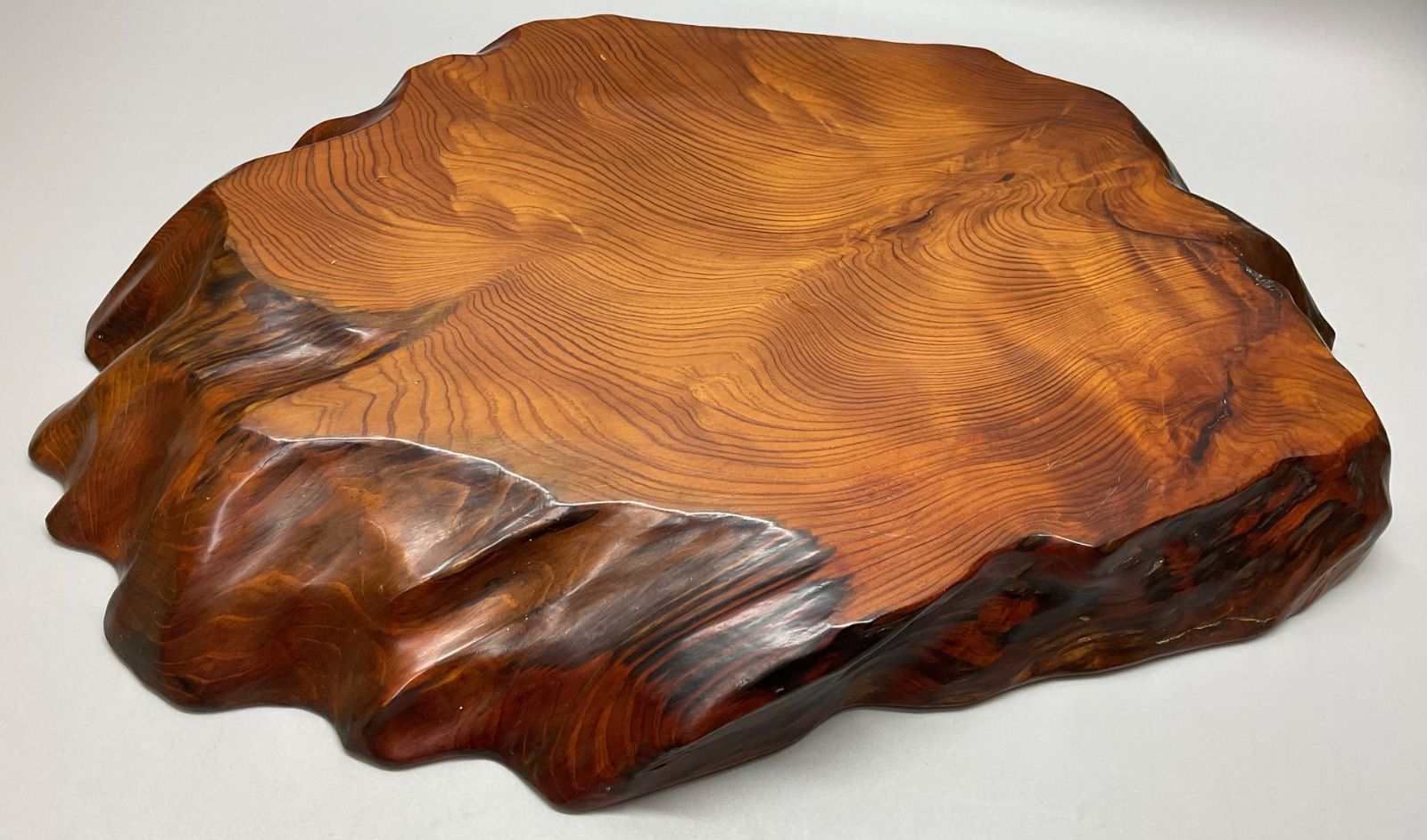 九43）屋久杉 天然木 花台 飾台 置物