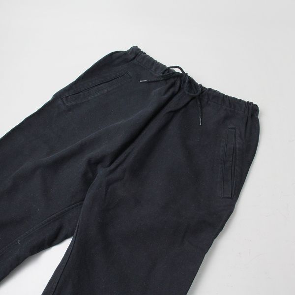 ARTS&SCIENCE アーツアンドサイエンス 裾リブ コットンイージーパンツ