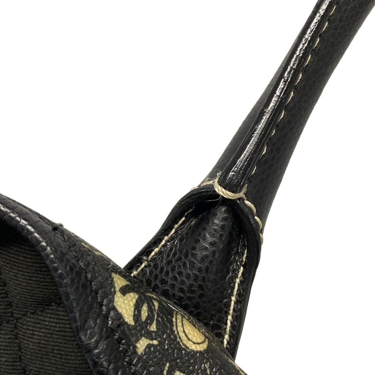 CHANEL(シャネル) トートバッグ ココストラベルライン 黒×レッド  