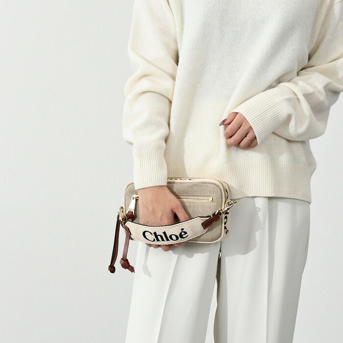 CHLOE クロエ バッグ ベルトバッグ “woody” CHC23AS432L06