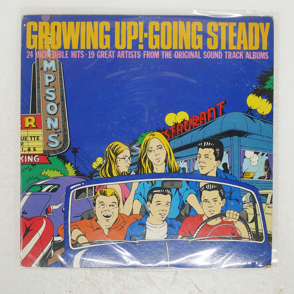 国内盤 OST/GROWING UP GOING STE/EPIC 283P316 LP - メルカリ