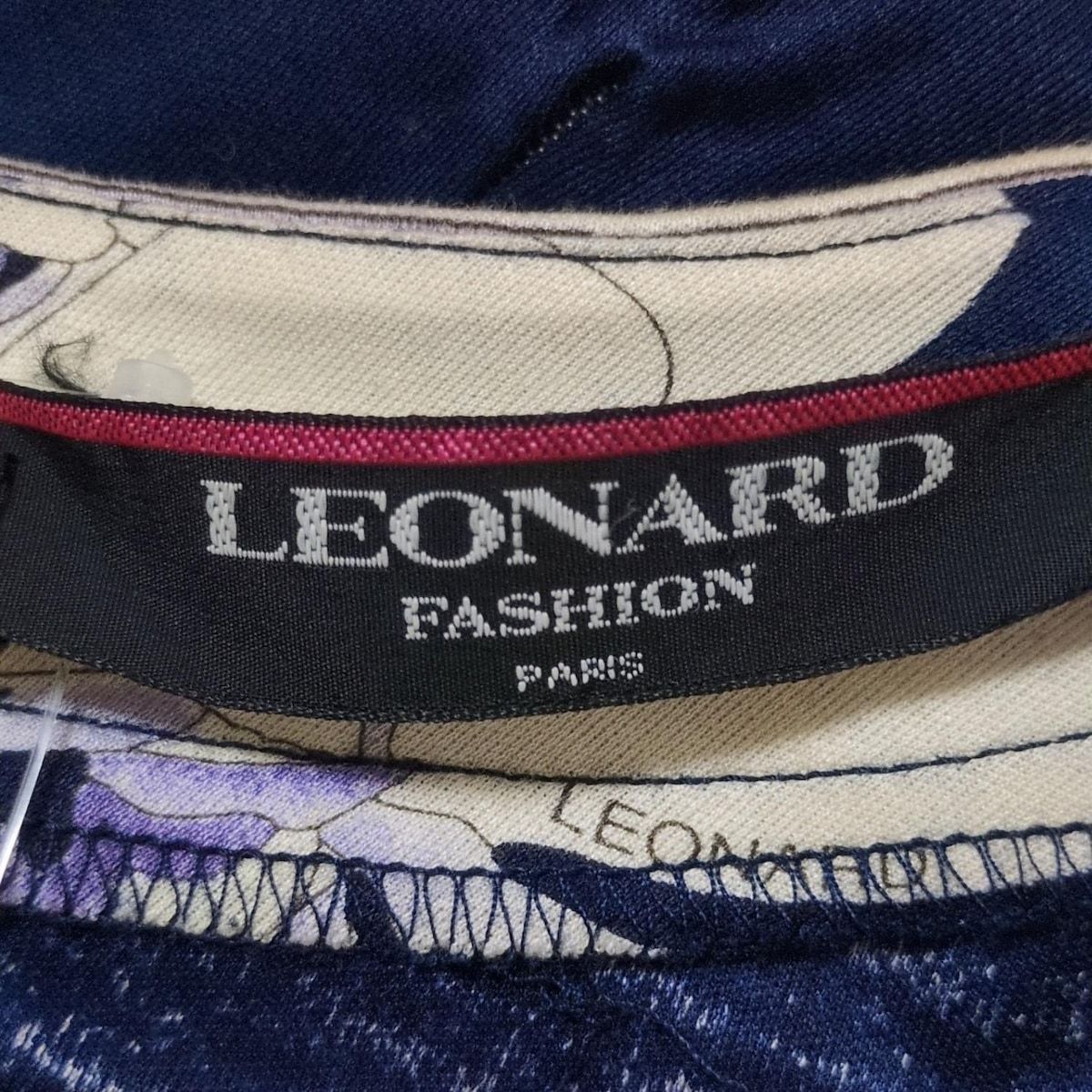 LEONARD(レオナール) 半袖カットソー サイズL L レディース