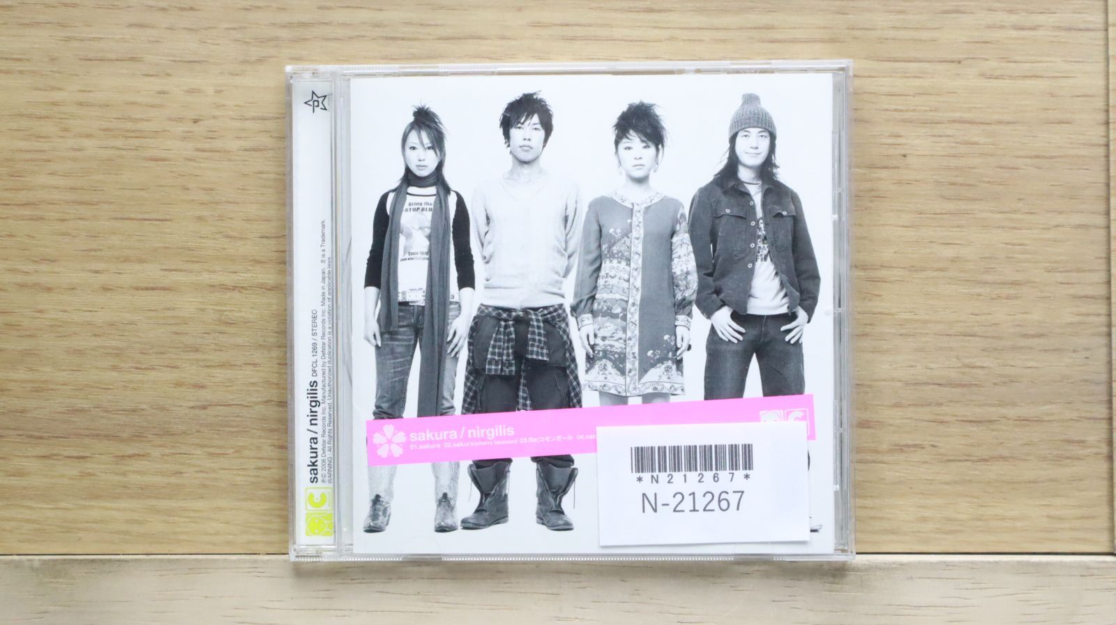 国内盤CD☆ニルギリス/Nirgilis□ sakura - NIRGILIS 【DFCL1269