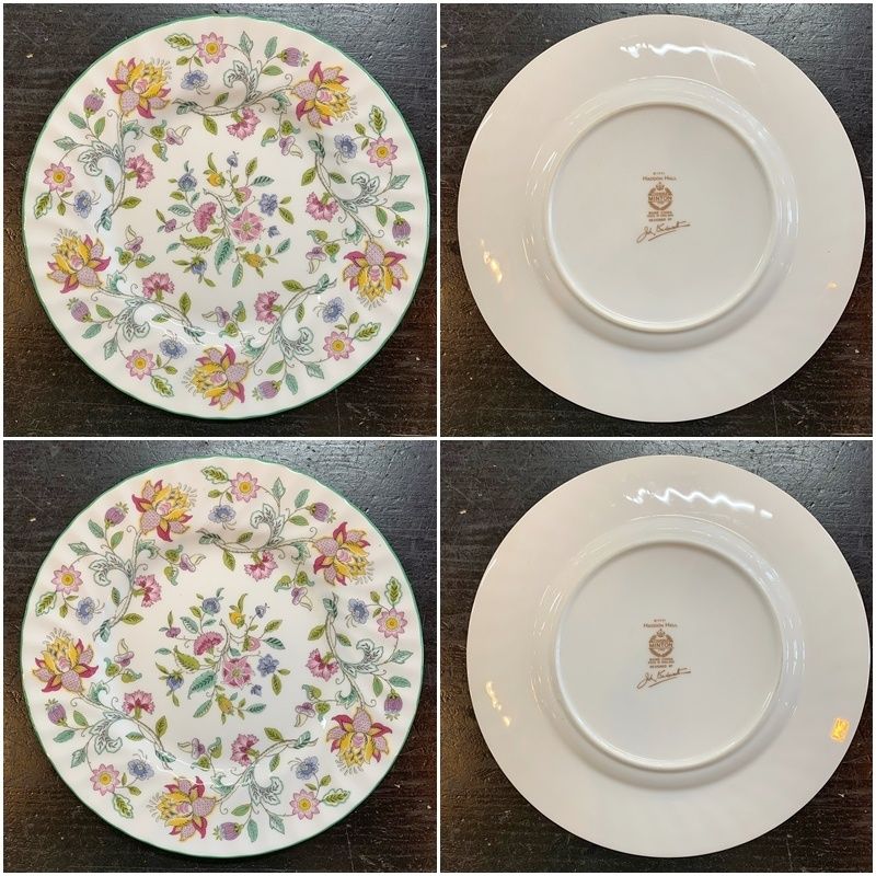 MINTON - 希少廃盤★美品 MINTON ミントン ハドンホール 深皿21㎝&amp;２０㎝ 4枚 MINTON - 希少廃盤☆美品 MINTON ミントン ハドンホール 深皿21