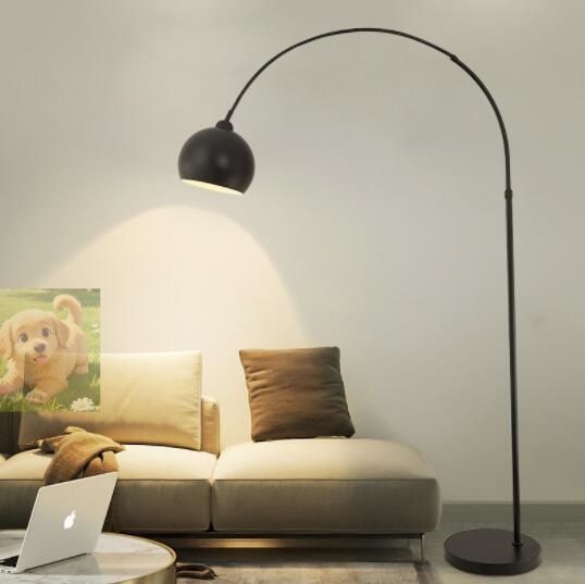 高品質フロアライト フロアスタンド LED おしゃれ 間接照明 置き型 照明 供部屋 読書灯 寝室 リビング ボール型 丸 三色切替 サイズS