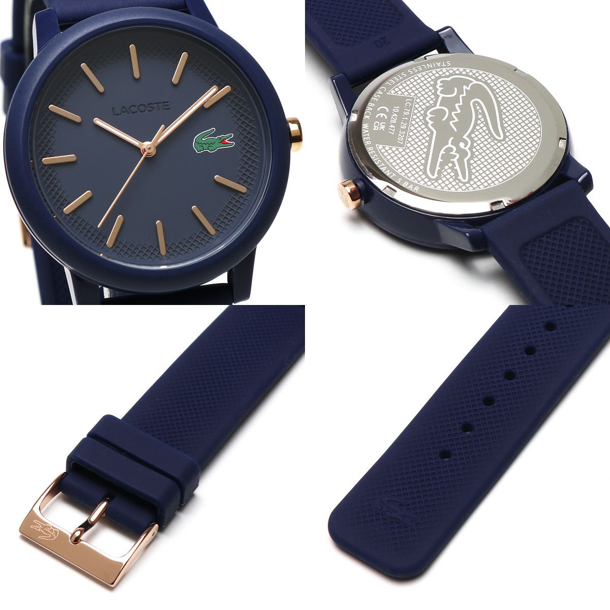 新品 LACOSTE ラコステ 腕時計 楽天市場】LACOSTE ラコステ 腕時計 メンズ 革ベルト レザー