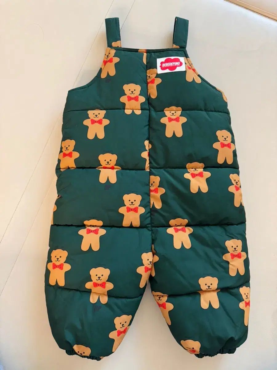  BEBE DE PINO ベベデピノ クッキーベア オーバーオール 90 その他 ボトムス