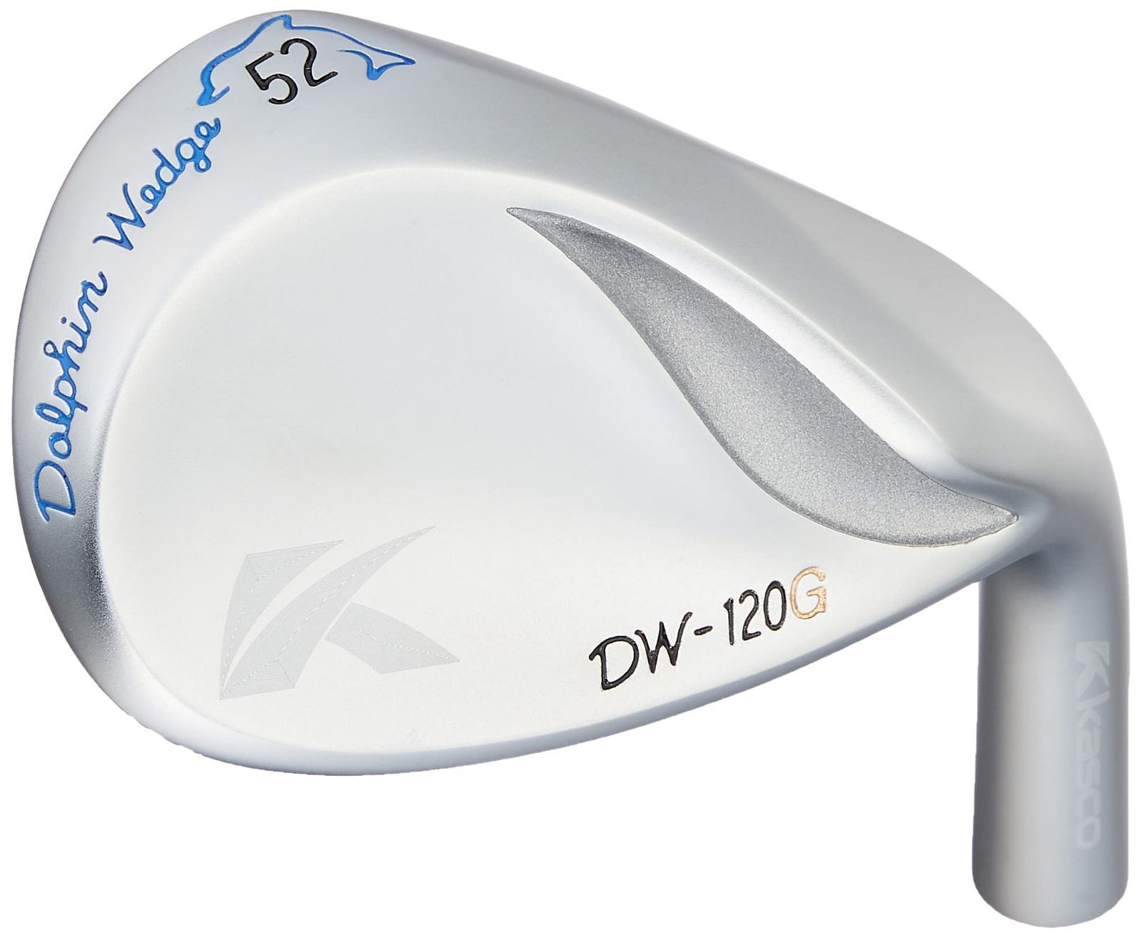 GolfClubLoft:52 度_GolfClubFlex:ユニフレックス キャスコ(Kasco) クラブヘッド ドルフィンウェッジセミグースタイプ DW-120G シルバー ヘッドのみ