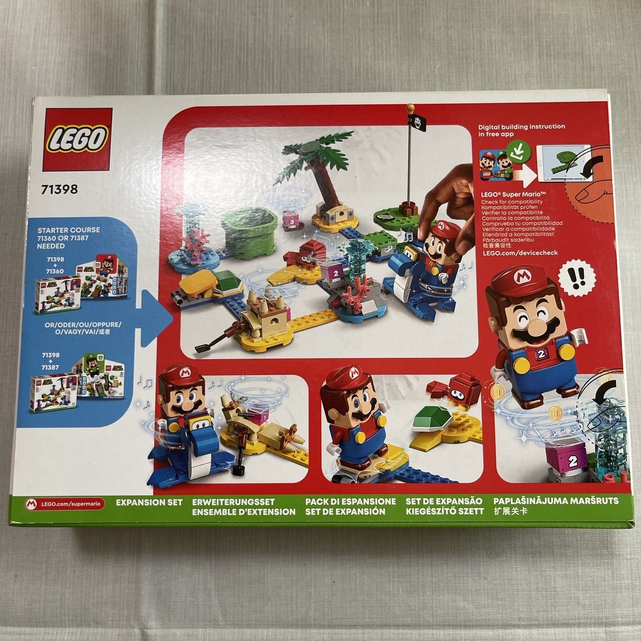 オカメ様 新品 LEGO（レゴ） 71398 スーパーマリオ ドッシーとスイスイ