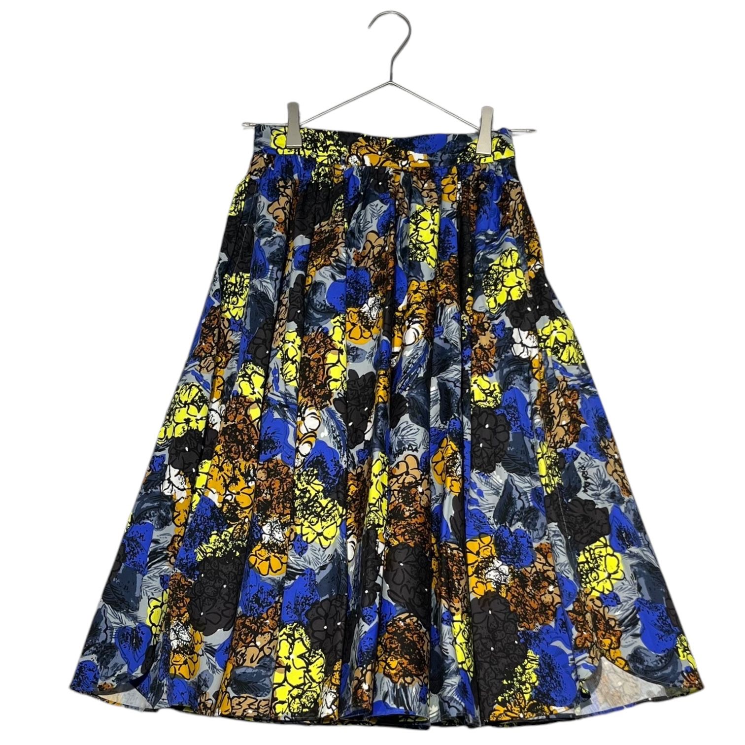 【美品】PRADA プラダ フラワープリント フレアスカート PRADA(プラダ) 17AW All-over flower print flared skirt 総柄