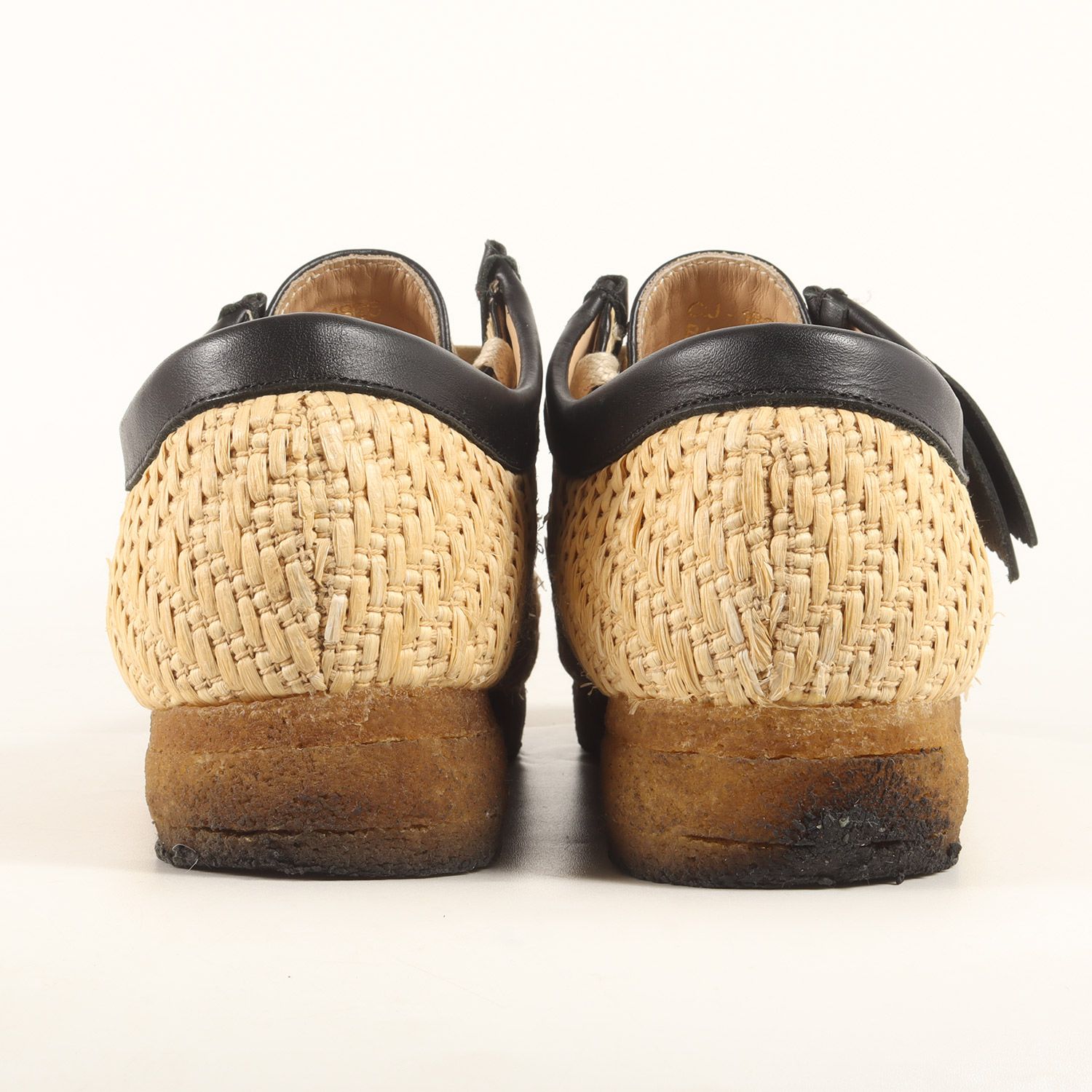 Clarks クラークス サイズ:UK7.5 日本未発売 ラフィア ワラビー ブーツ Wallabee Boot Natural Raffia ナチュラル シューズ 靴【メンズ】