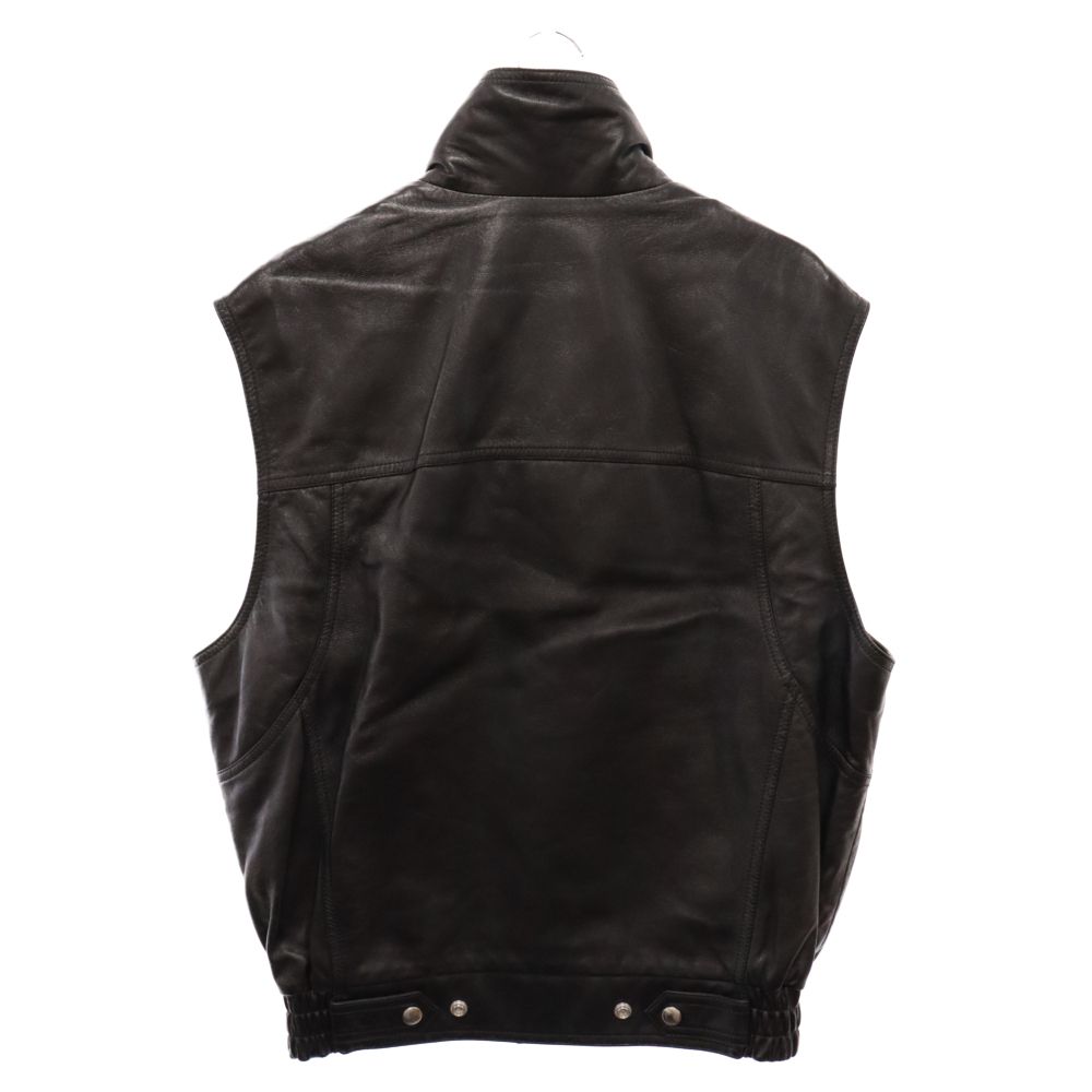 CELINE (セリーヌ) 22AW SLEEVELESS JACKET IN SOFT LAMBSKIN ソフト 