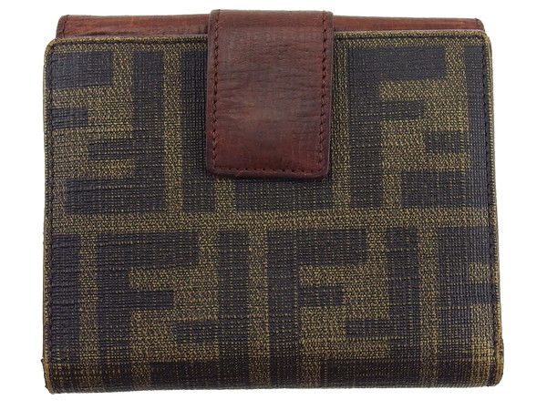 2022年春夏新作 ファッション Fendi ベージュ 三つ折り財布