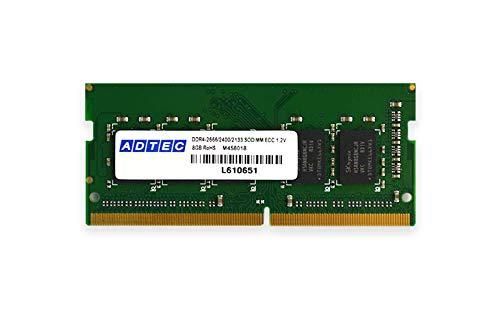 DDR4-2666 | SO-DIMM ECC 省電力 ads2666n－h8gwの通販 アドテック&gt